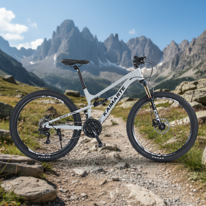 Vélo de montagne à suspension souple en alliage d'aluminium de 27,5 pouces, 30 vitesses, double suspension, double amortissement, frein à disque hydraulique - Product Image 6