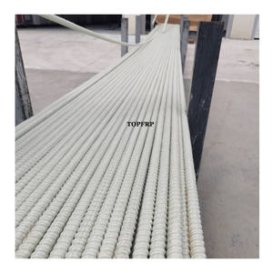Barre d'armature en fibre de verre Frp anti-corrosion Barre d'armature en fibre de verre composite Gfrp Prix - Product Image 4