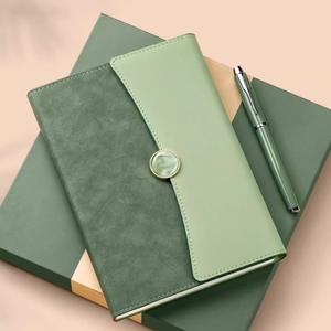 Ensemble cadeau de carnet en cuir Hjd A5 et thermos, produit promotionnel exquis pour le bureau, idéal pour le Nouvel An - Product Image 2