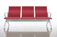 Chaises de lien de rangée de banc d'attente d'hôpital avec des sièges de coussin d'unité centrale chaise d'attente 3 places chaise d'aéroport
