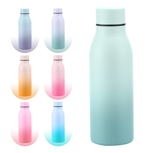 Gran oferta, matraz de vacío deportivo de acero inoxidable personalizado, diseño de taza recta minimalista para café y agua para adultos - Product Image 4