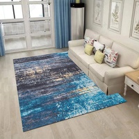 Tapis de salon moderne en polyester de couleur unie, imprimé en 3D, fabriqué à la machine, antidérapant, adapté aux animaux domestiques, de Tianjin - Tapis et ensembles de tapis