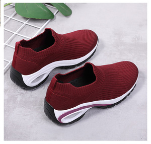 Calzado Deportivo Transpirable para Mujer, Zapatos para Gimnasio, Correr, Estilo Mocasín, Económicos, con Descuento, Tipo Calcetín - Product Image 6