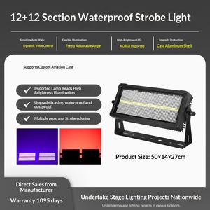 Luz Estroboscópica Impermeable para Exteriores de 600 W para Escenarios y Proyectos Arquitectónicos, Lámpara de Destello de Alta Intensidad para Instalación Permanente - Product Image 2