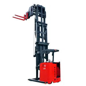 chariot elevator 1.0T 1.5T 3 Way trilateral Electric Pallet Stacker forklift