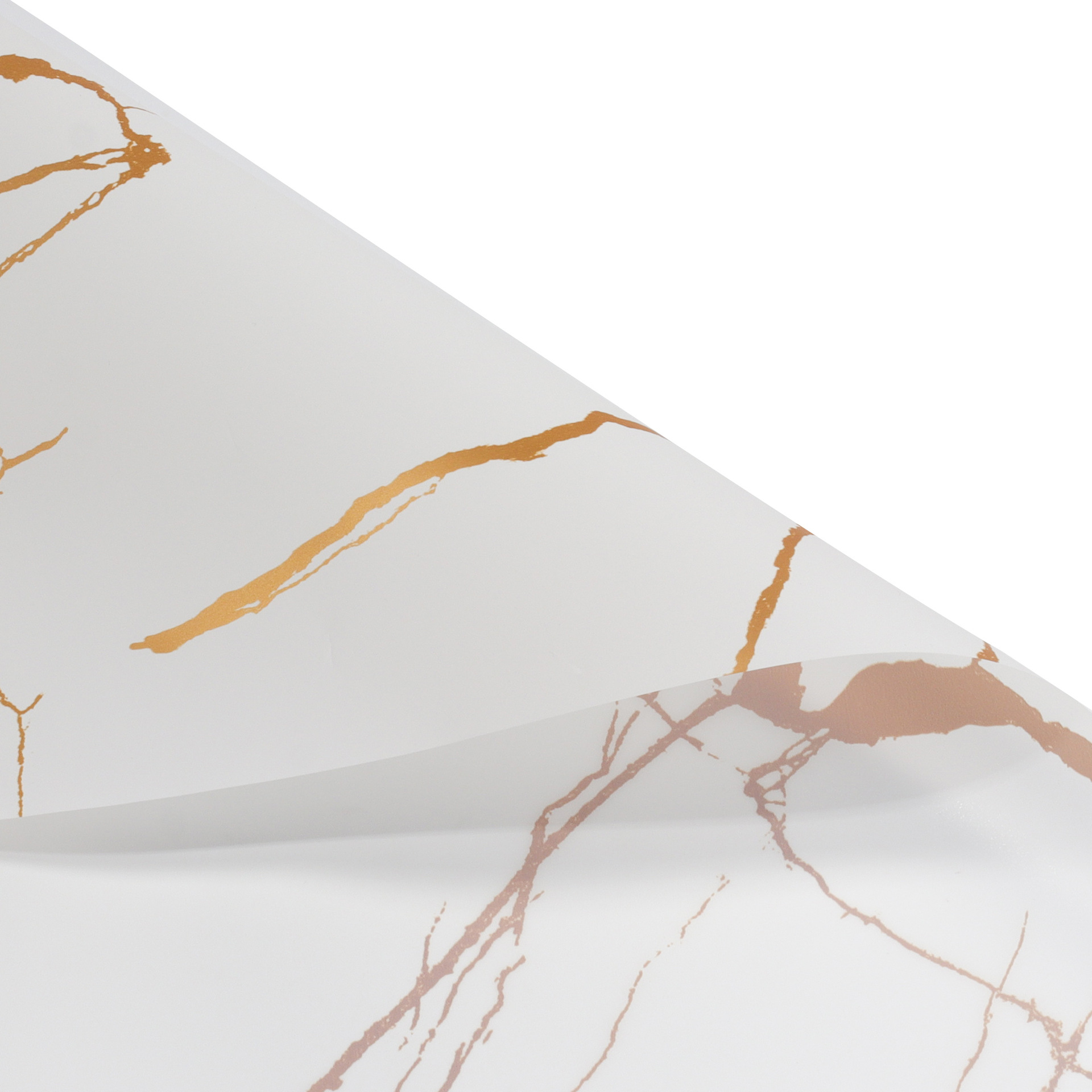 Golden marble paper-snow mountain white-20 sheets-5656cm