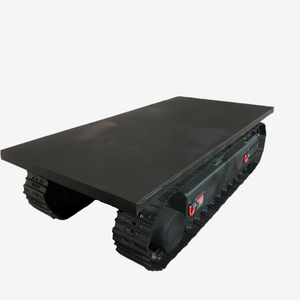 Industrieel Stalen Spoorchassis Voor Materiaalbehandelingskarren Laadtransporters Gevolgd Vrachtvoertuig Gebruikt Stalen Onderstel - Product Image 3