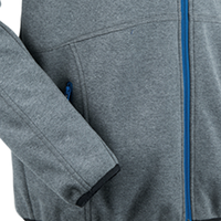 Personnalisable hiver Softshell veste tissé polyester tricot Bodkin fourrure imperméable vêtements de travail extensible Bomber Style coton
