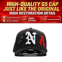 Casquette de baseball 5 panneaux en métal de qualité supérieure, édition été 2.0, broderie Baez Beard 31, avec strass, modèles MZ DH BZ CT