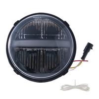 YongJin Stable Performance LED Hi/Lo Beam Phare avec Drl Light pour Vespa Primavera Moto Accessoires