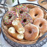 Prémélange en poudre pour beignets, pré-mélange pour la cuisson des beignets, vente en gros, texture douce de haute qualité, mélange à beignets premium