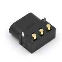 Connecteur T-Plug horizontal Amass MR60PW-M, en cuivre plaqué or 3 cœurs pour moteur RC, carte ESC, OEM