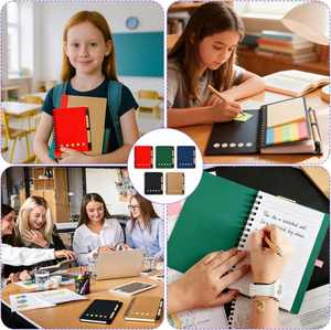 Customizable Wholesale Spiral <b>Notebook</b> <b>Set</b> with Sticky Notes Colorful Pocket <b>Notebook</b> for Office School Supplies - Product Image 6