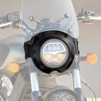 Carénage supérieur de lunette de phare XF2906F72-MB adapté pour Indian Scout 2015 2016 2017 2018 2019-2022