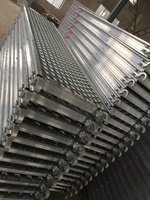 Cadre en aluminium de 19 ''de large mais plancher en acier