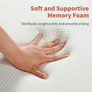 أربطة مرنة لا تنزلق رموش وسادة سرير تدليك طاولة رغوة الذاكرة مع غطاء قابل للإزالة - Product Image 3