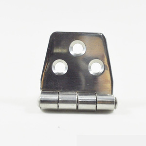 Bisagra de Acero Inoxidable para Muebles, 76mm, Montaje Superficial, 4 Agujeros, Junta para Puerta de Armario de Cocina, Diseño Moderno Antioxidante - Product Image 2