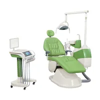 Tandheelkundige Apparatuur Fabrikant Fabriek Tandartsstoel Prijs Koop Medische Tandheelkundige Unit Set Machine Luxe Led Dental Stoelen
