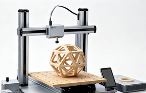 Snapmaker A350T 3-in-1 Desktop 3D Printer With <b>Laser</b> Engraving & Carving Module WiFi Auto <b>Level</b> Touch Screen - Product Image 4