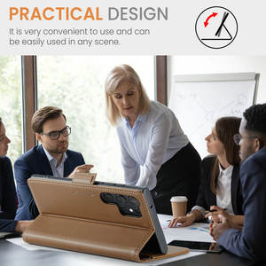 CaseMe 2023 nouvelle tendance pour poco f5 pro étui Smart Magnetic Card Slots Fonction R20 étui en cuir à rabat pour Xiaomi poco x5 pro <span class=keywords><strong>5g</strong></span> - Product Image 5