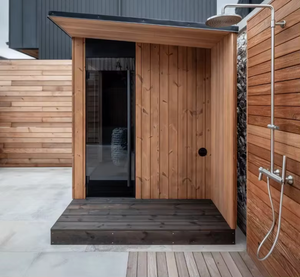 Villa Tradizionale con Vista sul <span class=keywords><strong>Lago</strong></span> per 4-6 Persone con Sauna - Cabina con Struttura in Legno e Metallo e Posizionamento a Bordo Piscina - Product Image 5