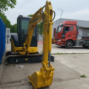 รถขุดขนาดเล็ก Komatsu PC35MR ราคาถูก รถขุดตีนตะขาบ Komatsu 3.5 ตัน พร้อมใบมีดดันดินสำหรับขาย รถขุดมือสอง - Product Image 3