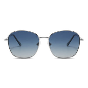 2025 nuevo logotipo personalizado Stock gafas polarizadas fábrica UV400 gafas de sol de Metal plateado gafas de sol de moda para hombre - Product Image 6