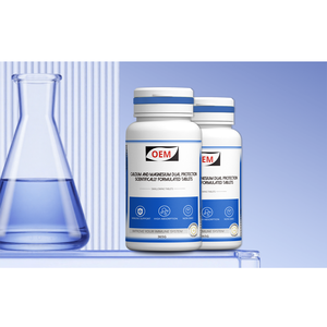 Tabletas de Protección Dual de <span class=keywords><strong>Calcio</strong></span> <span class=keywords><strong>y</strong></span> <span class=keywords><strong>Magnesio</strong></span> OEM, Fórmula Nutritiva Científicamente Formulada, <span class=keywords><strong>Calcio</strong></span>, <span class=keywords><strong>Magnesio</strong></span>, <span class=keywords><strong>Zinc</strong></span> - Product Image 1