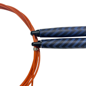 Individuelles Großhandel Fitness-Geschwindigkeits-Springseil einstellbares Springseil Sprung schnelles Schnell-Springseil - Product Image 3