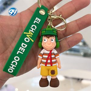 Divertido Llavero de <span class=keywords><strong>El</strong></span> <span class=keywords><strong>Chavo</strong></span> <span class=keywords><strong>Del</strong></span> Ocho, Muñeco de Silicona Verde, Llavero Creativo para Coche, Joyería de Dibujos Animados, Regalos al por Mayor - Product Image 3