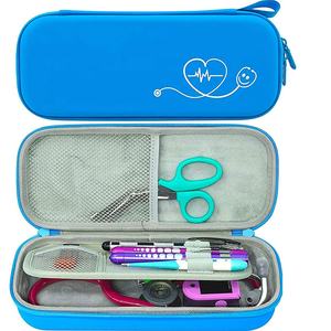 Étui de transport médical personnalisé en EVA rigide pour stéthoscope Littmann <span class=keywords><strong>rose</strong></span>, imperméable en PU, pour infirmière et médecin - Product Image 5