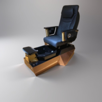 Salon de beauté de manucure moderne et luxueux Spa électrique sans tuyaux pour les pieds Fauteuil de massage tactile européen complet pour manucure et pédicure