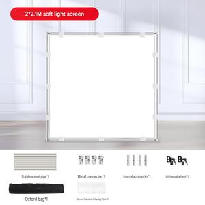 REFUTUNA 2*2.1m Support Rotatif en Alliage d'Aluminium pour Photographie, Design Tissu Papillon, Compatible pour Tournages Cinéma et Télévision - Product Image 2