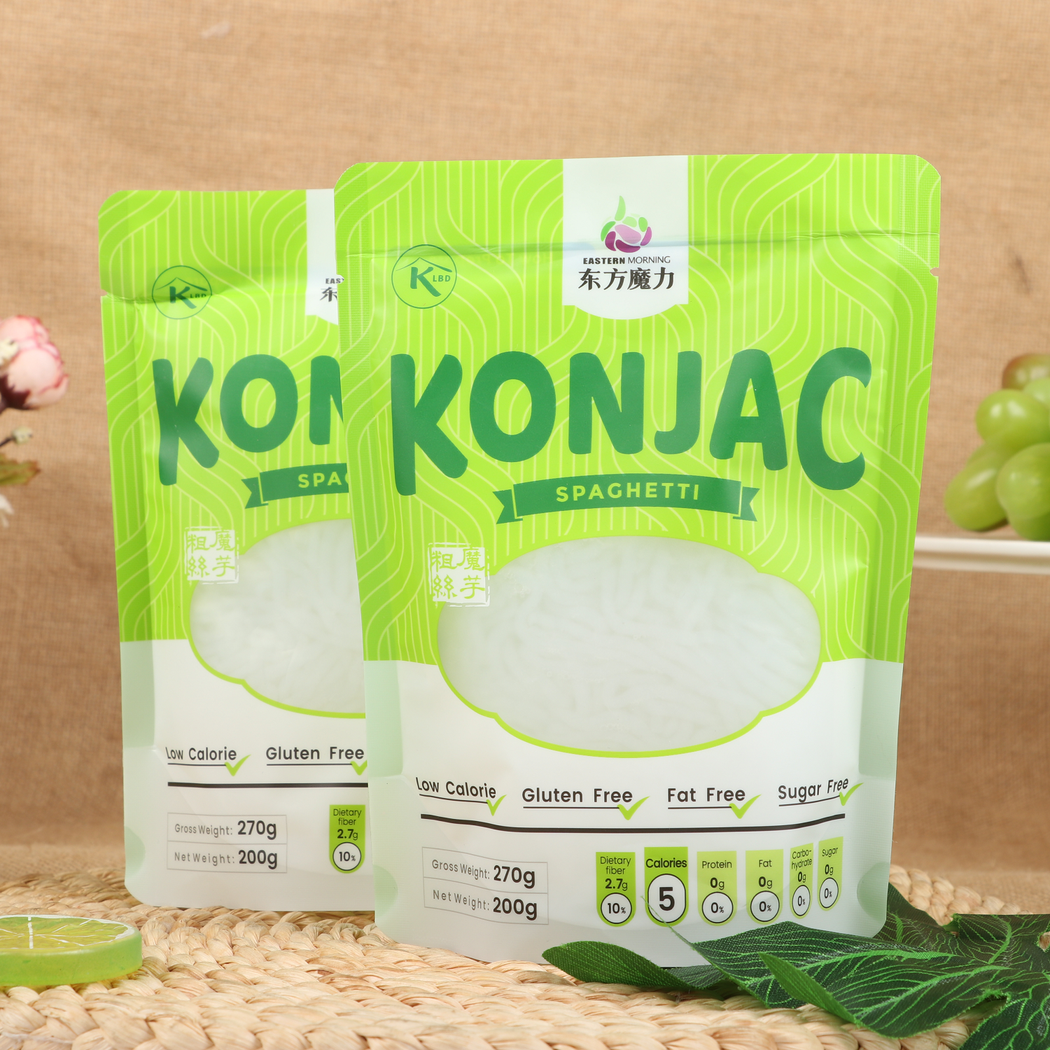 Оптовая продажа, лапша shirataki с низким содержанием углерода, низкие калории, без глютена, веганская без запаха, 100% коньяк, keto shirataki, спагетти-паста