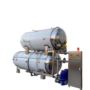 QD-800 tự động công nghiệp Nồi hấp cao áp Máy chế biến thực phẩm đóng hộp Nồi hấp - Product Image 6