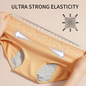 Menstruatieondergoed M-2XL, katoen, comfortabel, lekvrij, nachtbroekje, maandverbandbroekje - Product Image 5