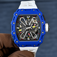 3503 Serie Vollautomatische Mechanische Uhr mit Funktionsanzeige und Präzisions-Chronographenwerk Herren-Pendleruhr