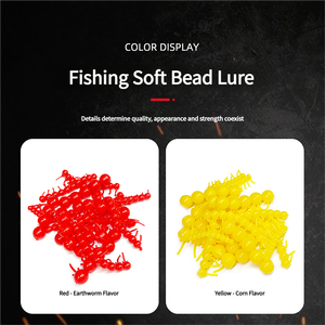 Leurre de pêche biomimétique appât à perles souples matériel de taquinerie dynamique pour carpe de carassin carpe verte 3 tailles - Product Image 6