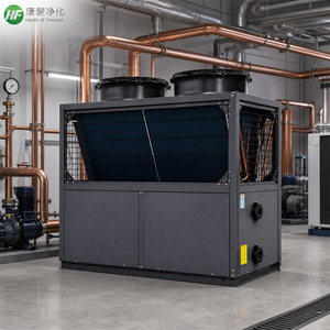 ปั๊มความร้อนแบบอากาศชนิดความเร็วคงที่ อุณหภูมิต่ำพิเศษ Evi R410a ระบบทำความร้อนเชิงพาณิชย์ที่เชื่อถือได้ สำหรับสภาพอากาศหนาวเย็น รุ่น Hf-ydlnc-090ym - Product Image 4