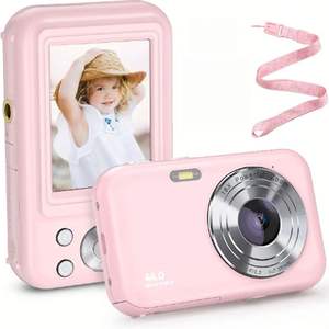 Cámara Infantil HD 1080P con Zoom Óptico 16X, Sensor CMOS, Gran Angular de 180°, Impresión Instantánea, Pantalla de 2.4 Pulgadas, hasta 128GB, Cámara Compacta - Product Image 6