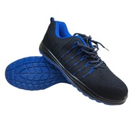 Chaussures de sécurité respirantes ACE pour l'été, avec embout en acier, usage industriel, unisexe, tige en maille, semelle intermédiaire en PU, protection du travail, exploitation minière