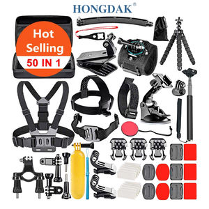 HONGDAK Accessoires pour caméra d'action et de sport Kit combiné original pour Gorpo <span class=keywords><strong>Hero</strong></span> 10 <span class=keywords><strong>9</strong></span> <span class=keywords><strong>Go</strong></span> <span class=keywords><strong>Pro</strong></span> Ensemble d'accessoires Gopro 13 12 - Product Image 1