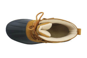 YL-2007บูตลุยหิมะสำหรับผู้ชายกันน้ำได้รองเท้าแฟชั่นลูกวัวกันหิมะสำหรับกลางแจ้งสีน้ำตาล - Product Image 5