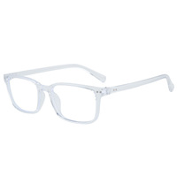 Gafas Unisex Punk 2203 con Montura Completa, Protección Contra Luz Azul para Computadora y Teléfono, Montura Cuadrada Retro