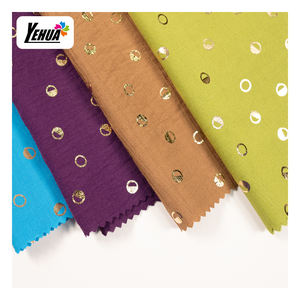 2026 musim baru bordir dan Sulaman kabel Linen katun kain Rayon dan kain poliester untuk wanita - Product Image 2