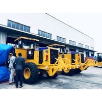 Niveleuse routière chinoise de 16 tonnes, 220 ch, scarificateur et lame de 4 m, SEM921
