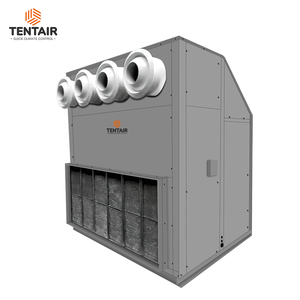 Enfriador de Aire, Unidad de Manejo de Aire, 100kw, Serpentín de Agua Fría, 20 Toneladas, HRV, Aire Acondicionado Industrial Central - Product Image 6