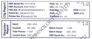 Cartiglio D'encre Bleue A0127559/ 1022623 Frama Fs/Fn/Fx Sé<span class=keywords><strong>rie</strong></span> 5/7 Pour macchina a Affranchir Frama FX5 FX7(84ML) - Product Image 6