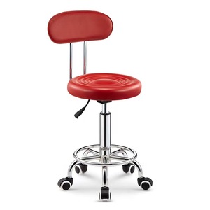 <b>Adjustable</b> Hydraulic Barber Rolling <b>Stool</b> Modern Design Beauty Chair for Lash Work for Salon Equipment or <b>Bar</b> Setting - Product Image 4