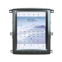 Radio para Auto RoadNavi Estilo Tesla con Android 11 para Toyota Land Cruiser 100 2003-2007, Reproductor Multimedia para Auto, Carplay Inalámbrico, 4G